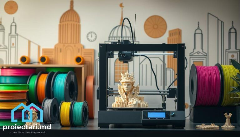 Scanare 3D și Imprimare 3D: Soluții Complete pentru Prototipare Rapidă și Arhitectură– Proiectari.md foto 2