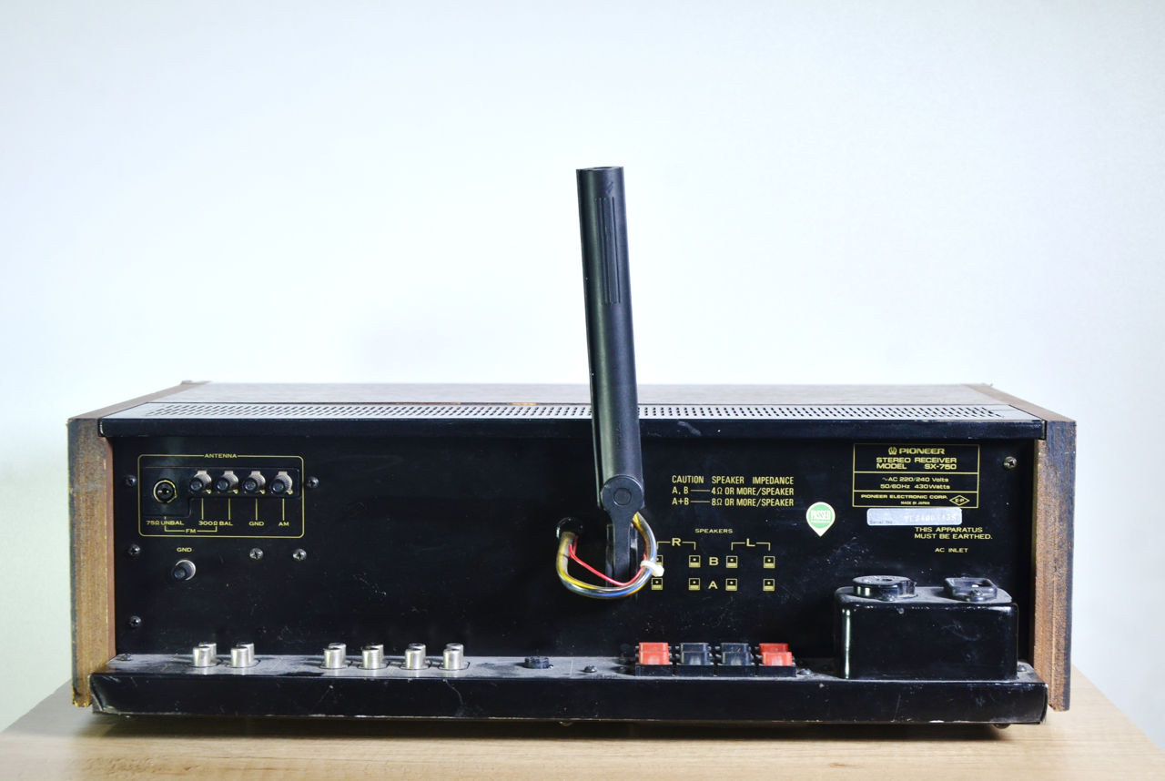 Pioneer SX-750 AM/FM Stereo Receiver (1976-78) Топовый мощный фото 6