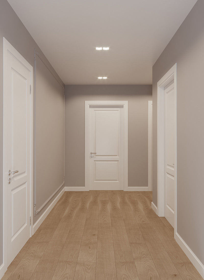 Design interior/ stil clasic/ 70m2/ proiect de apartament cu 3 dormitoare / construcții/ renovări foto 6