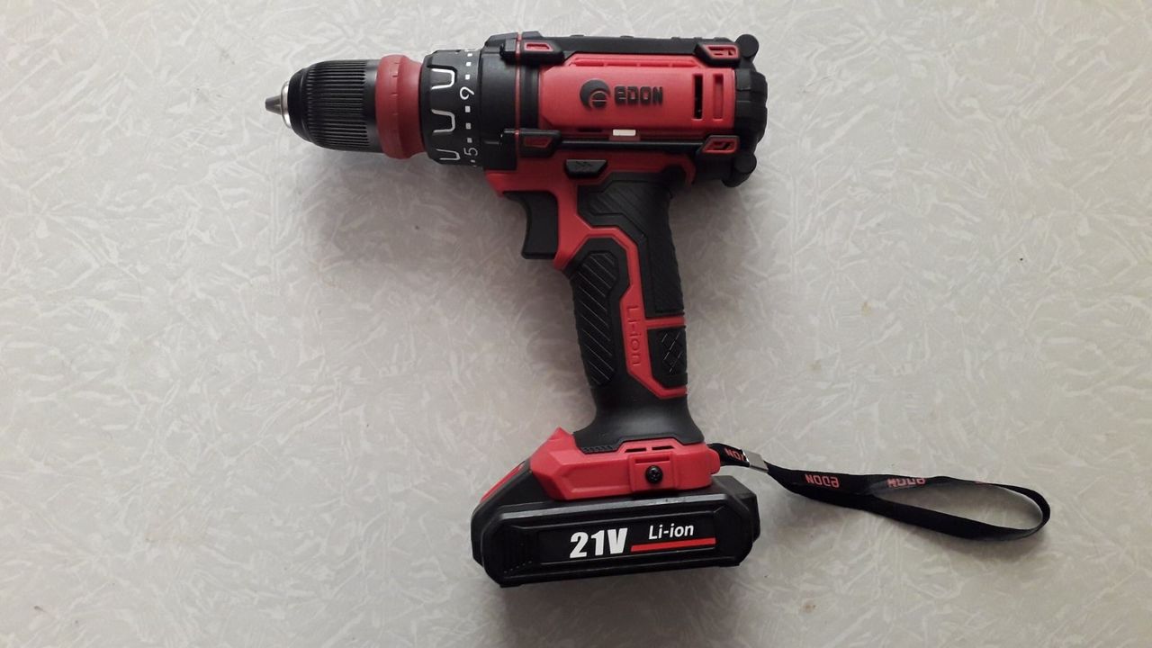 шуруповерт EDON 21V 2 Aч