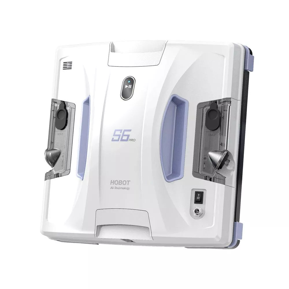 Робот мойщик окон Hobot S6 PRO Ultrasonic / robot de curațat geamuri - video - фото 1