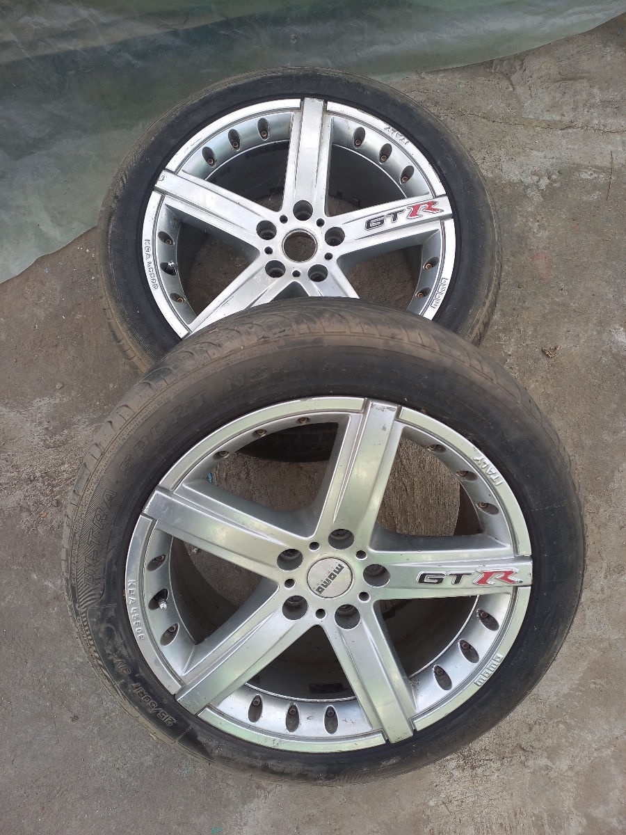 Диски "момо" и резина " NANKANE ULTRA SPORT" R17 215/50  фото 3