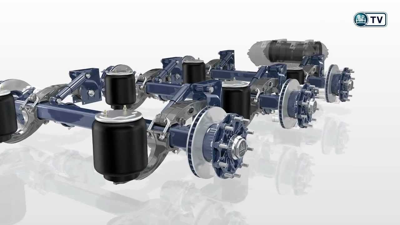 Пневмо рессоры на все типы тягачей и прицепов