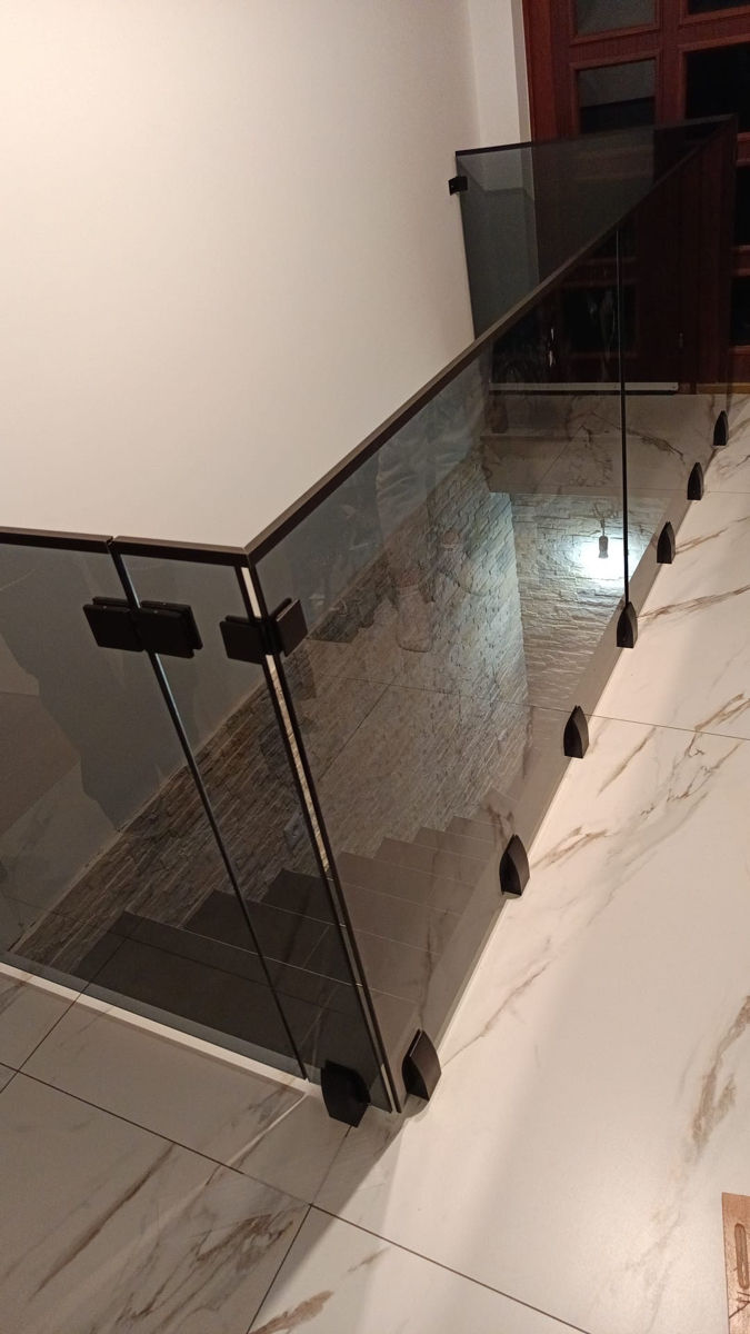 Balustrade din sticlă securizată foto 2