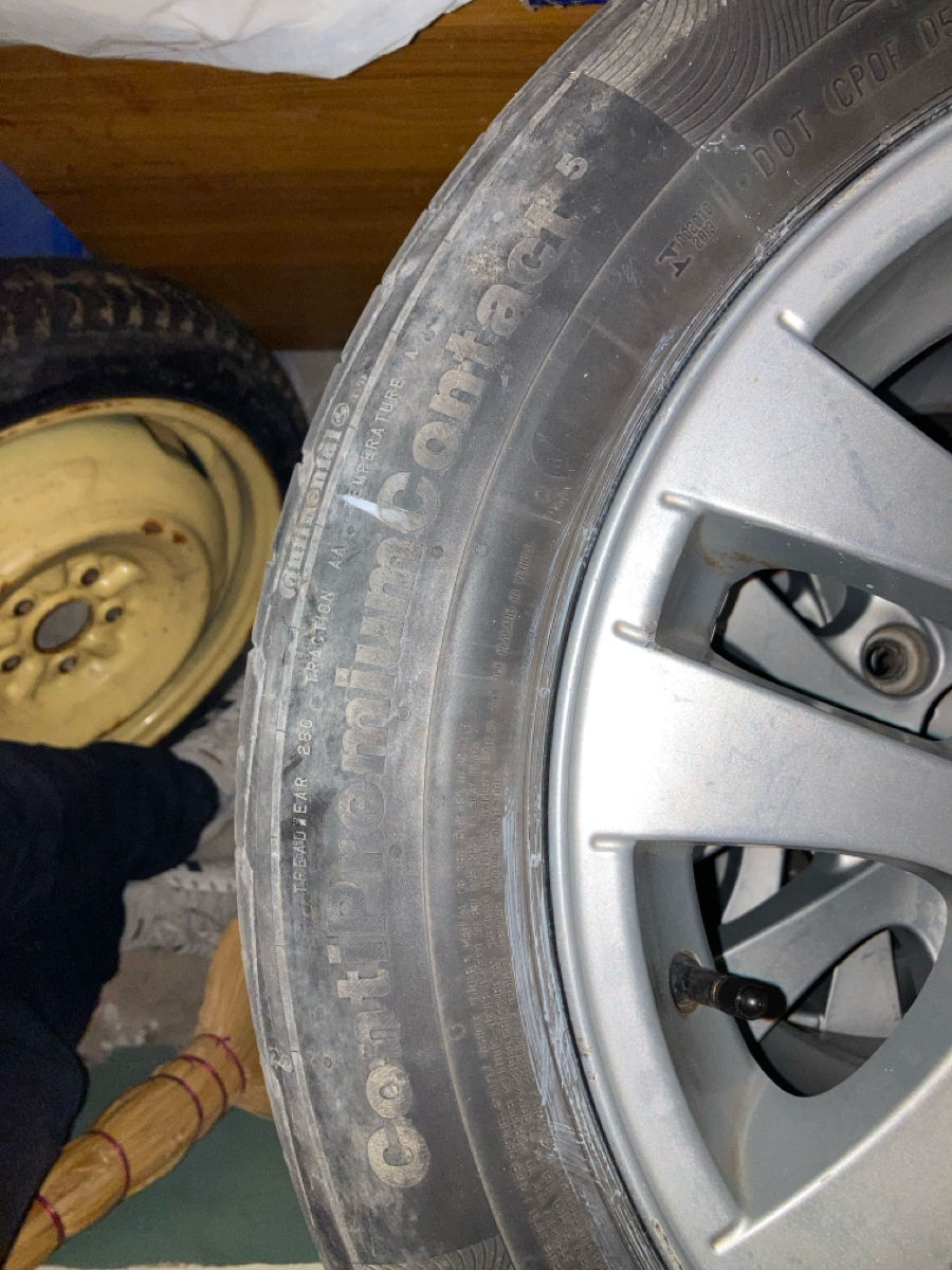 Jante 16" BMW + cauciucuri Continental  foto 4