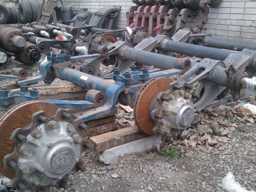 Оси saf ror bpw fruehauf treiler smb freeof фото 3