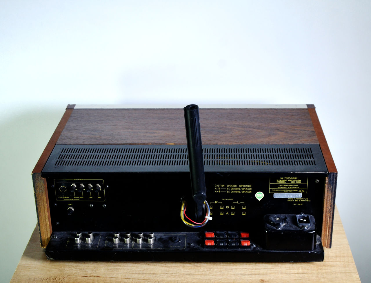 Pioneer SX-750 AM/FM Stereo Receiver (1976-78) Топовый мощный фото 10
