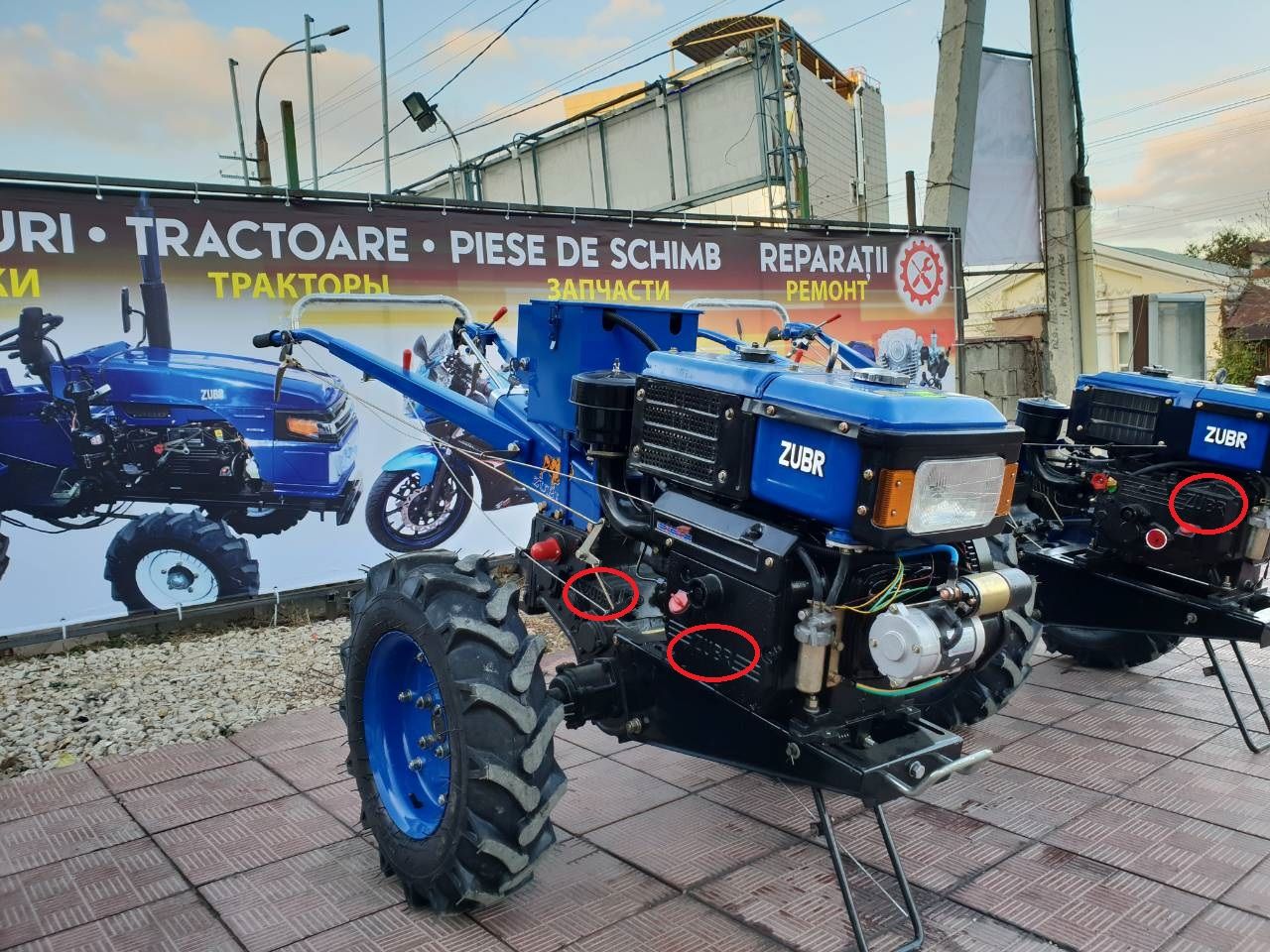 Motoblocuri Zubr racire pe apa, magazin Motoplus foto 3