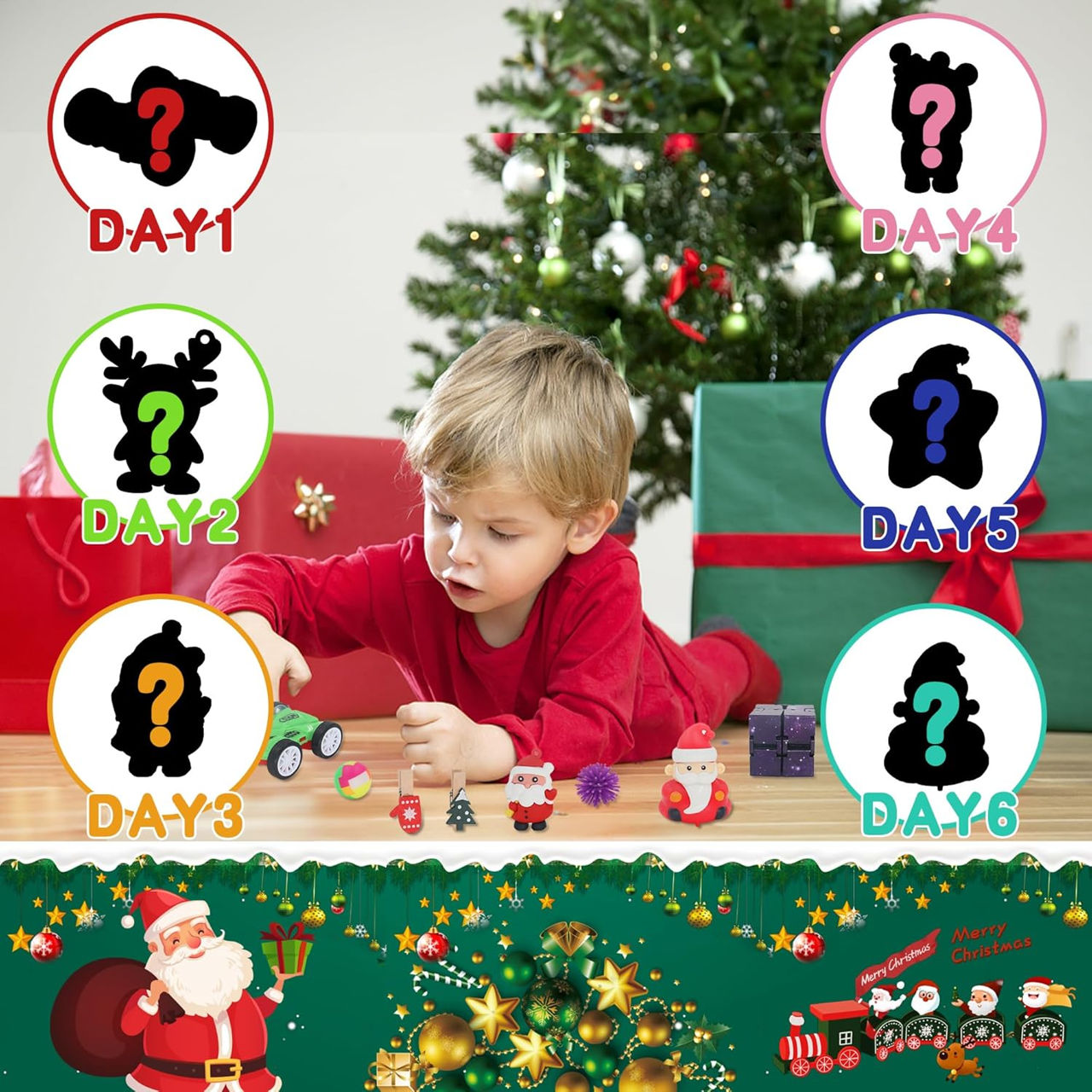 Calendar  Advent cu jucarii Fidget 2025 foto 3