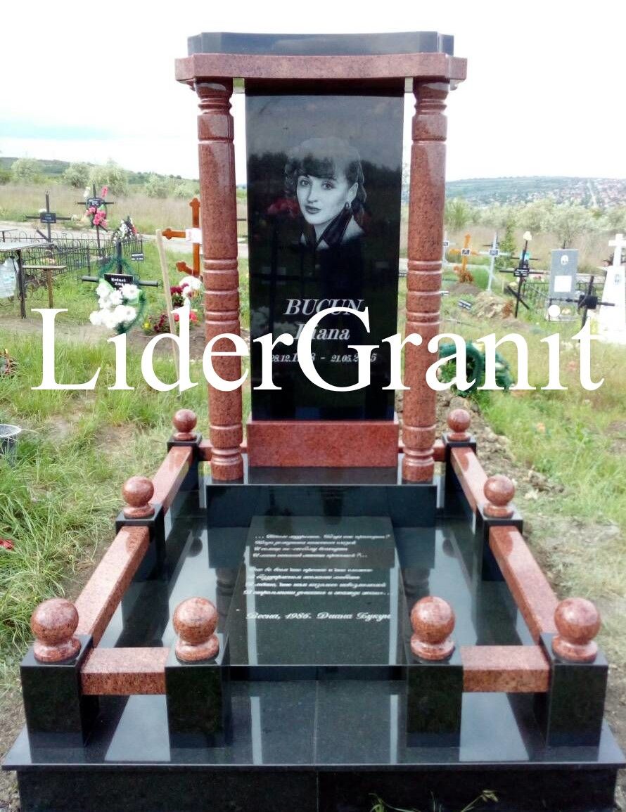 SRL LiderGranit propune monument gata din granit de la 5500 lei. foto 13