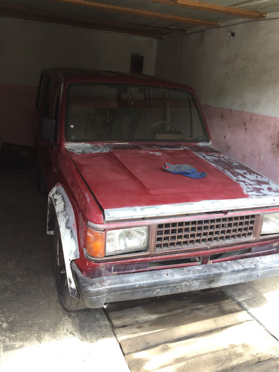 Разбор isuzu trooper 2,3 л. бензин 1990 г. фото 0