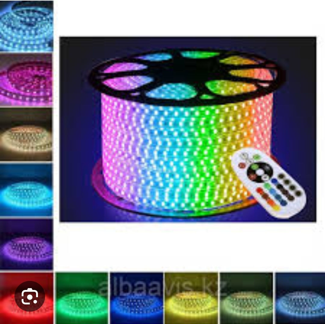 Banda led лента,RGB,220V cu telecomanda,c пультом. foto 3