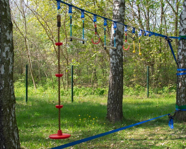 Cursa portabil cu obstacole pentru copii - JUMI  / Credit 0% / Livrare / Calitate Premium foto 7