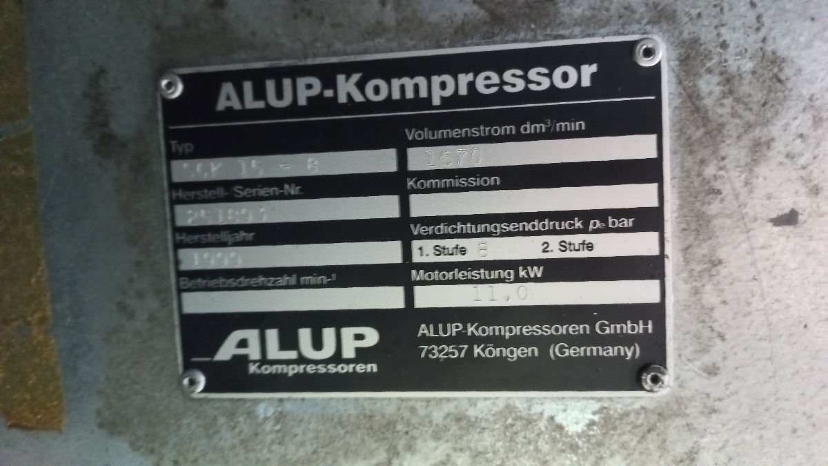 Compresor cu șurub ALUP foto 4
