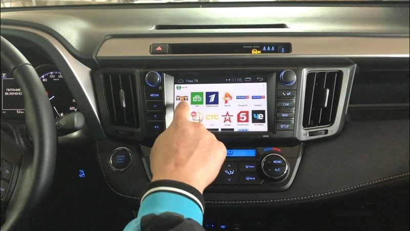 Toyota (2014 - 2017) - Android,Навигация, USB,YouTube, Интернет ТВ foto 3