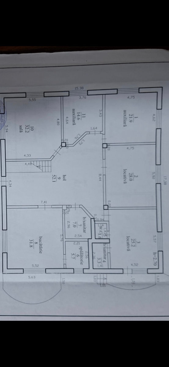 Vand casa la 3-4 familii in Truseni, ori acomodata sub Gradinita, Azil, Hotel. foto 17