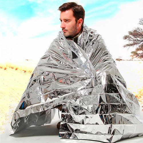 Спасательное термоодеяло