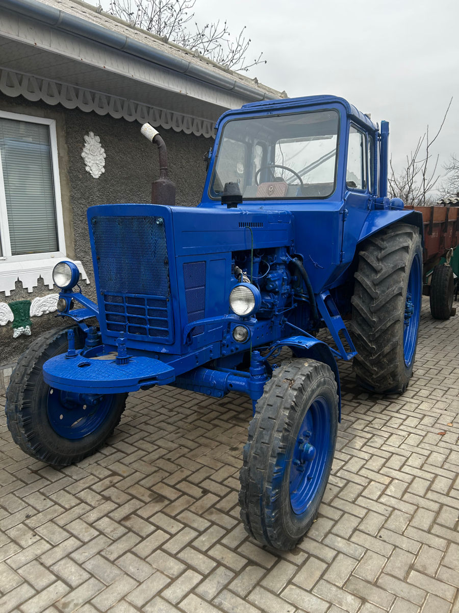 Tractor MTZ 80 cu remorca PPV 3 foto 0