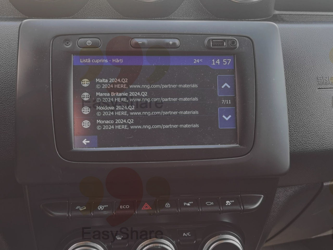 Duster / Dacia / Renault Clio - Gps Harti Update foto 2