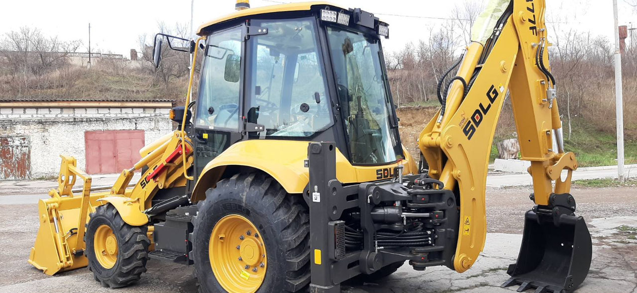 Экскаватор-погрузчик SDLG B877F (Volvo Group) foto 2