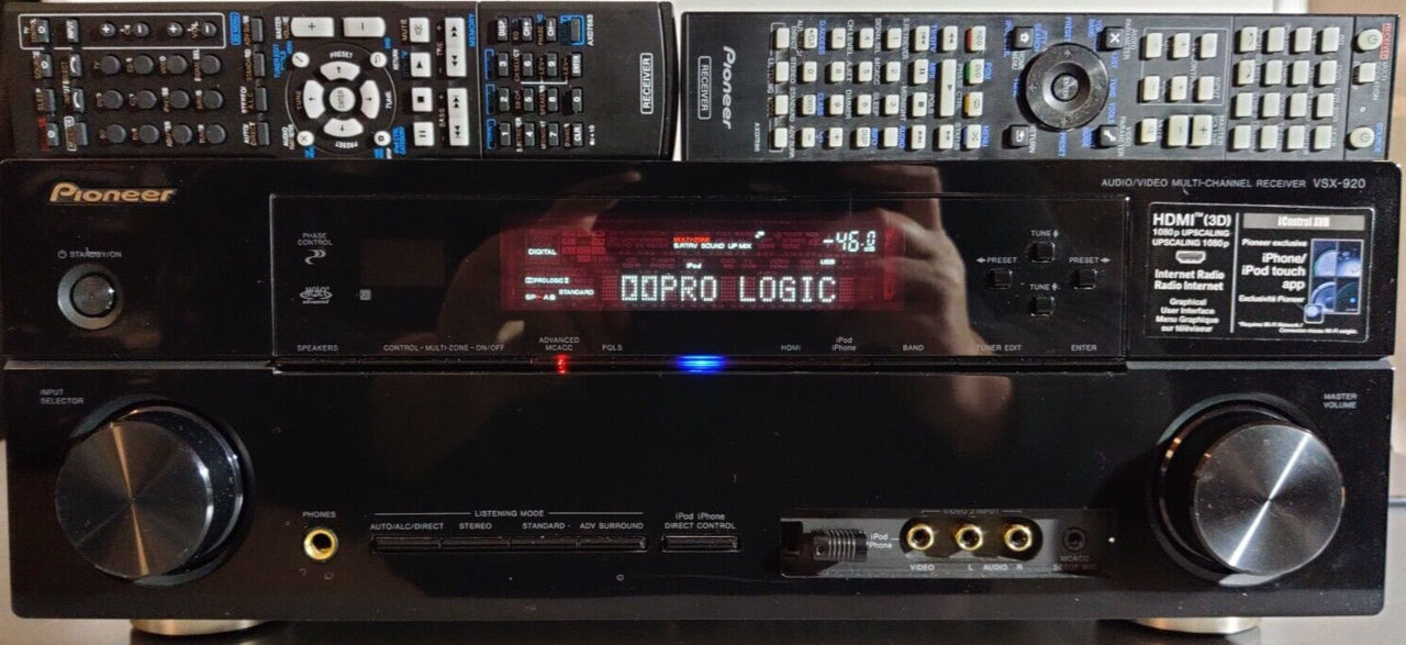 Quality Receiver Pioneer VSX-920 7x140 watt, hdmi, usb/iPod, internet radio, pure direct, zone 2 foto 8