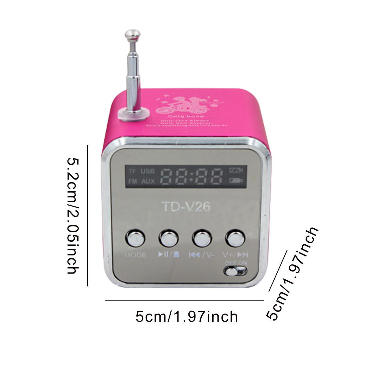 Колонка Bluetooth с Radio и с поддержкой карты памяти Micro SD и USB. фото 5