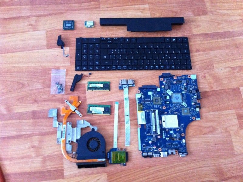 Piese pentru laptop / запчасти для ноутбуков / Testare+instalare-Garanție foto 1