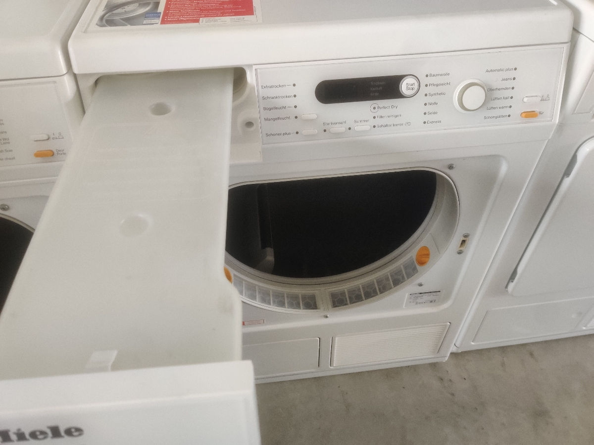 Mașină de uscat Miele T8801WP, 7kg, pompă de căldură, 12 programe,  timer, adusă din Germania foto 9