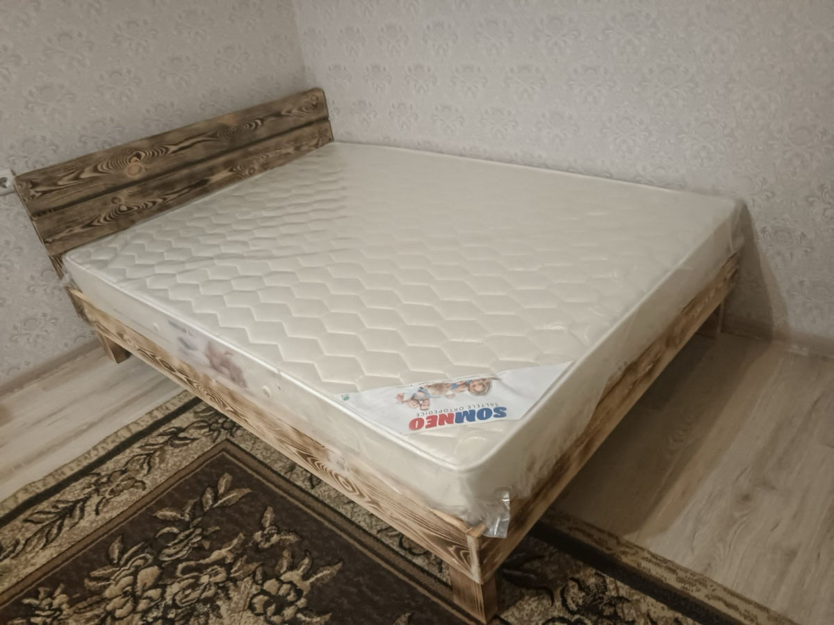 Кровати из дерева в стиле лофт! foto 5