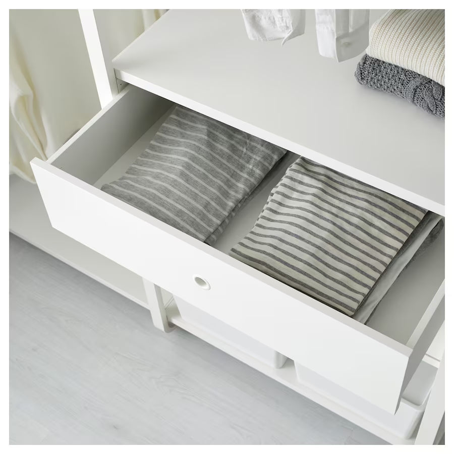 Dulap-sistem de depozitare Ikea Elvarli 165x55x216 foto 3