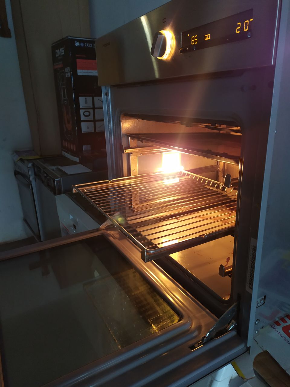 Imperial(Miele)-духовка в нержавейке из Германии