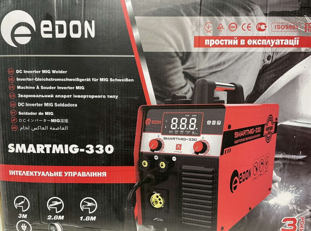 Edon smartmig - 330 (+mma)технические характеристики:входное
