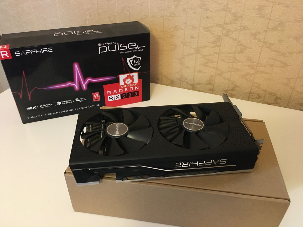 Видеокарта Radeon RX 580 Sapphire, 8Gb