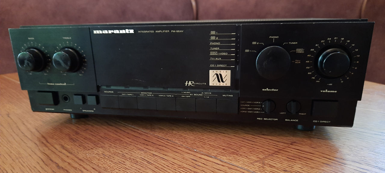 Ampli marantz PM-65AV 2x75 watts sous 08 ohms occasion
