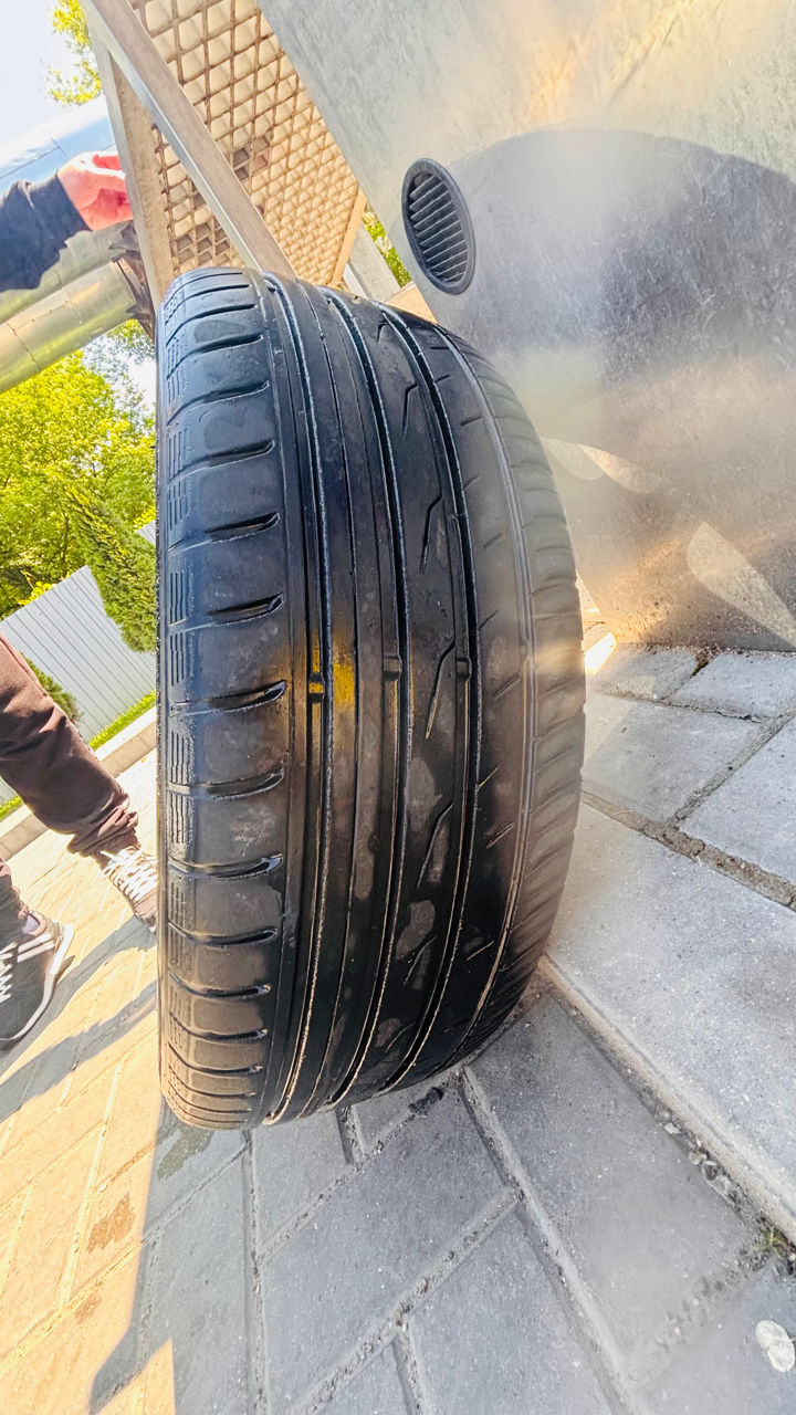 205/55R16 91H летняя резина и диски от Mercedes оригинал foto 6