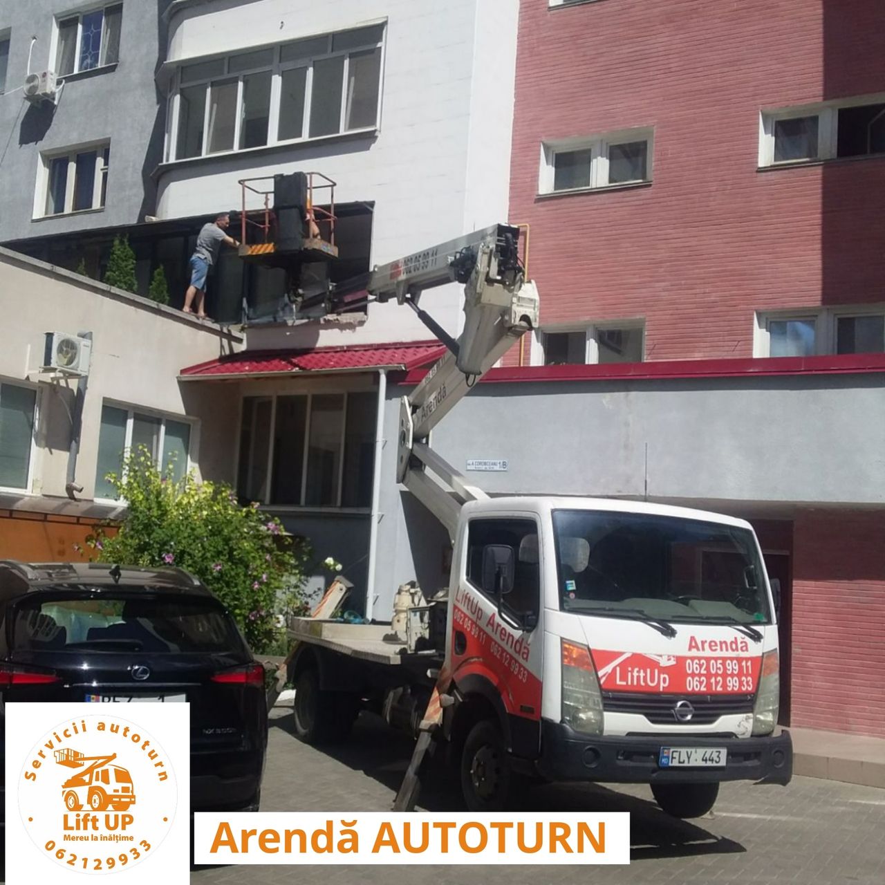 Servicii autoturn (вышка) Chirie pe ora  in Chisinau 28 metri фото 13