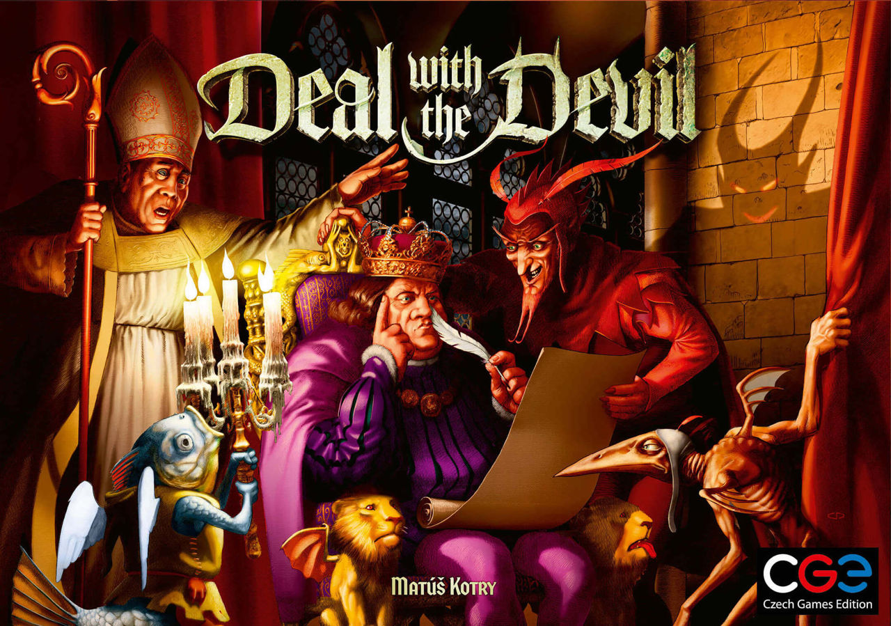 Настольная Игра - Deal with the Devil (ENG)