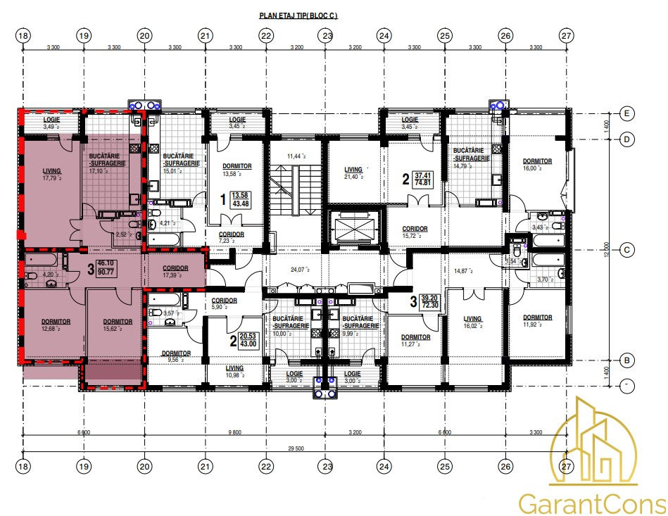 Apartament cu 3 camere,  Durlești,  Chișinău,  Chișinău mun. foto 14