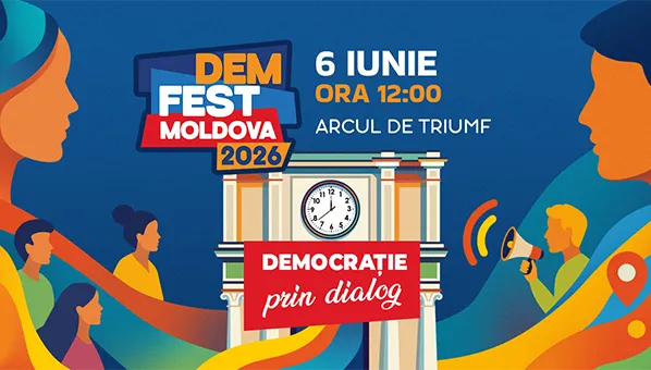 Festivalul Democrației revine la Chișinău, în inima capitalei! 