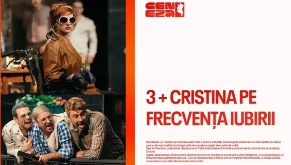 3 + Cristina pe frecvența iubirii 12.08.2026