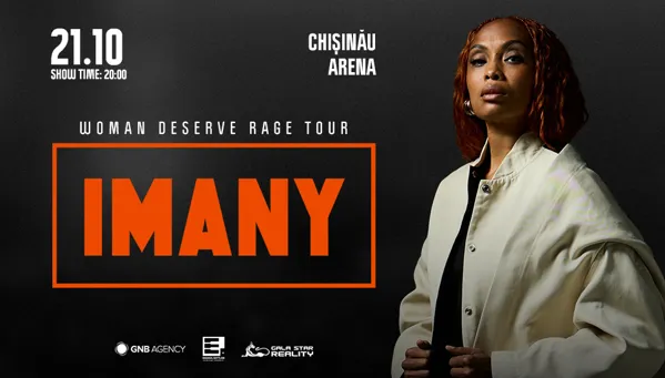 IMANY - WOMAN DESERVE RAGE TOUR