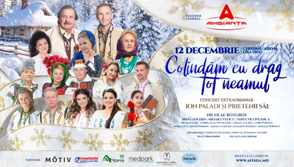 ION PALADI " Colindăm cu drag tot neamul"