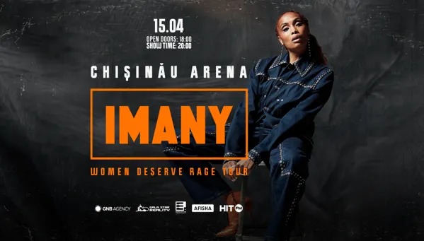 IMANY - WOMEN DESERVE RAGE TOUR