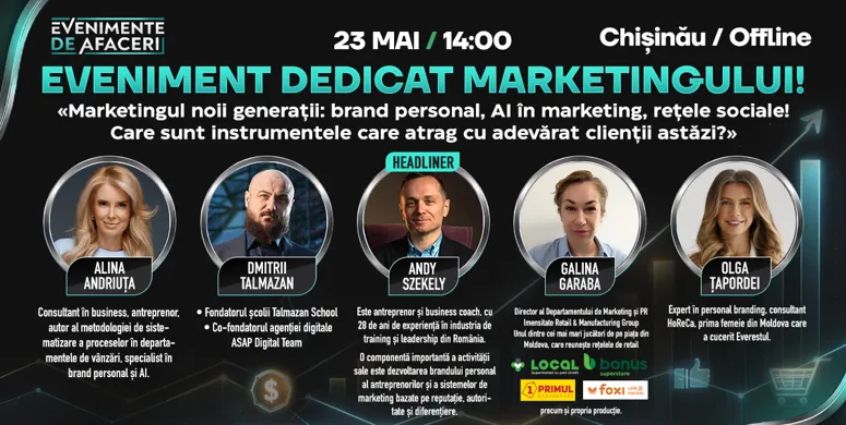Eveniment dedicat marketingului!