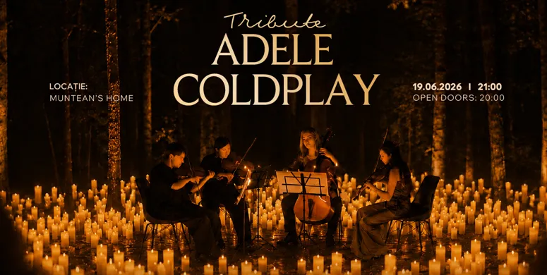 Luminair: Tribut Candlelight la Coldplay & Adele