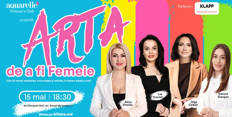 Arta de a fi femeie by Aquarelle WOMEN’S CLUB