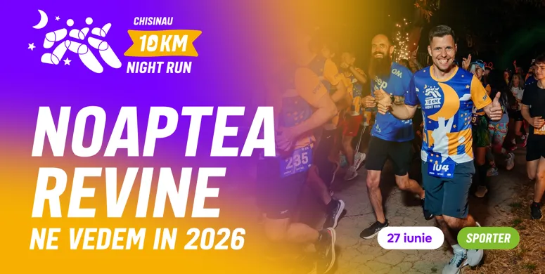 Chisinau 10 km Night Run 2026