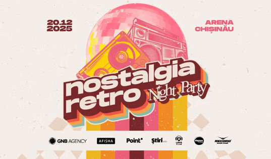 Nostalgia Retro Night Party 2025: simte vibe-ul anilor ’70, ’80 și ’90!