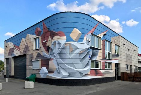 Итальянский художник перестраивает здания с помощью 3D-иллюзий