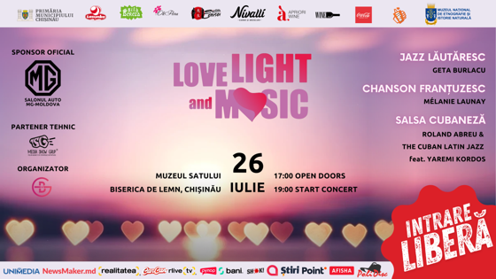 Love, Light &amp; Music Fest revine pe 26 iulie la Muzeul Satului